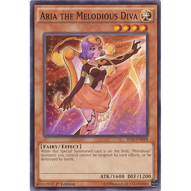 Aria the Melodious Diva - SP15-EN018 - Common 