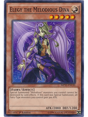 Elegy the Melodious Diva - MP15-EN130 - Common