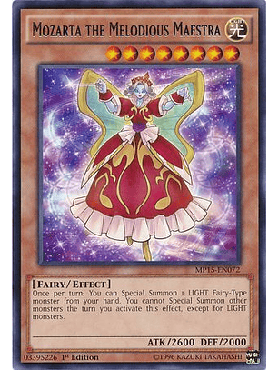 Mozarta the Melodious Maestra - MP15-EN072 - Rare