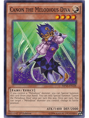 Canon the Melodious Diva - MP15-EN128 - Common