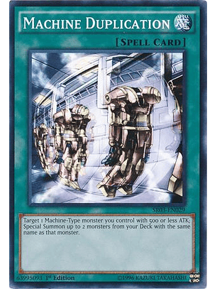 Machine Duplication - SR03-EN029 - Common