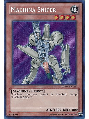 Machina Sniper - LCYW-EN169 - Secret Rare