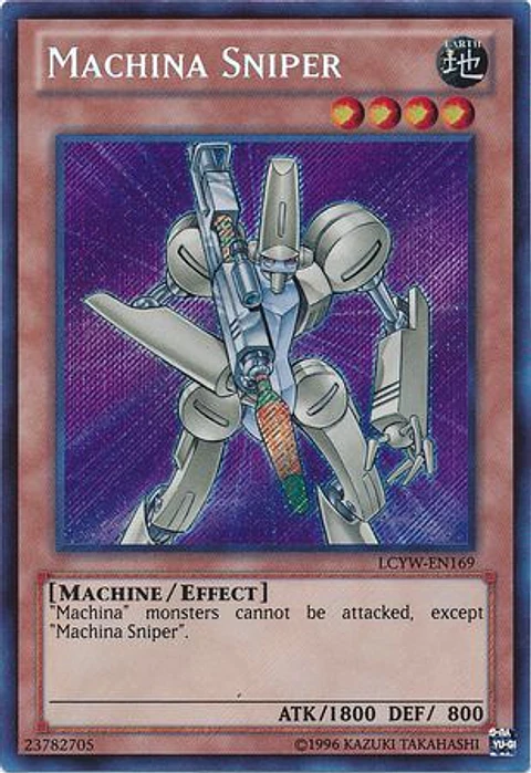 Machina Sniper - LCYW-EN169 - Secret Rare