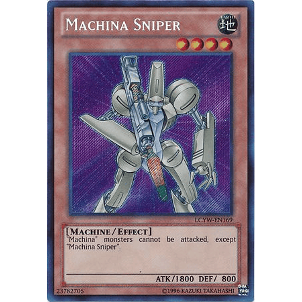 Machina Sniper - LCYW-EN169 - Secret Rare