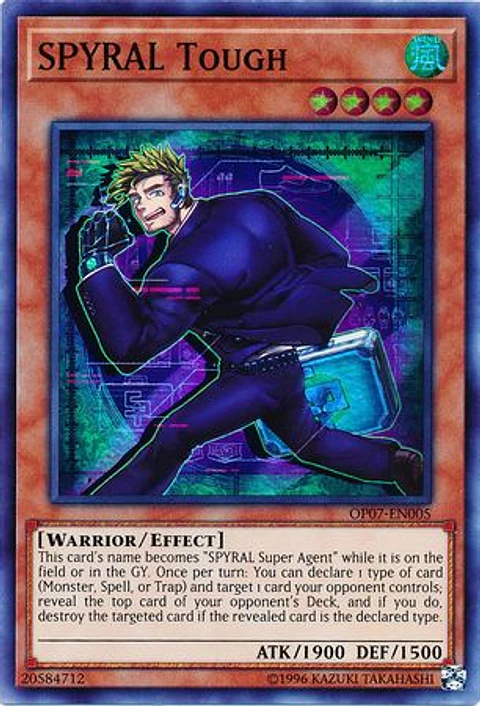 SPYRAL Tough - OP07-EN005 - Super Rare