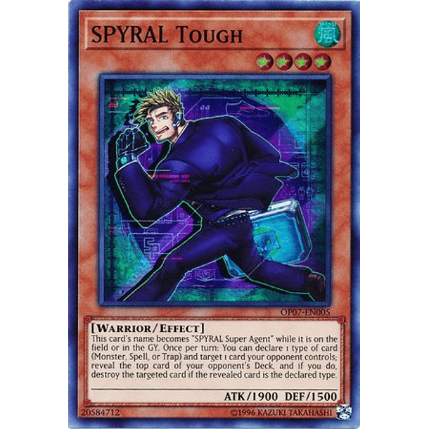 SPYRAL Tough - OP07-EN005 - Super Rare