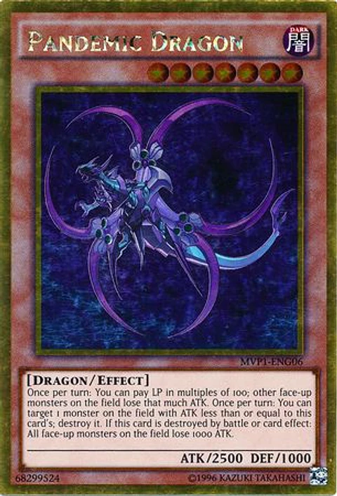 Pandemic Dragon - MVP1-ENG06 - Gold Rare