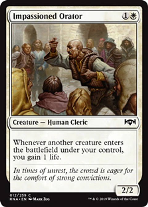 Impassioned Orator - RNA - C