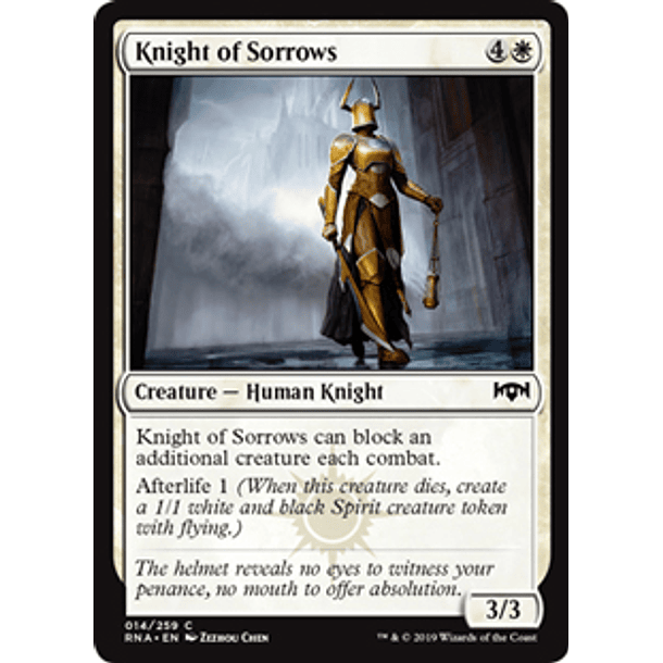 Knight of Sorrows - RNA - C