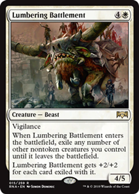 Lumbering Battlement - RNA - R 