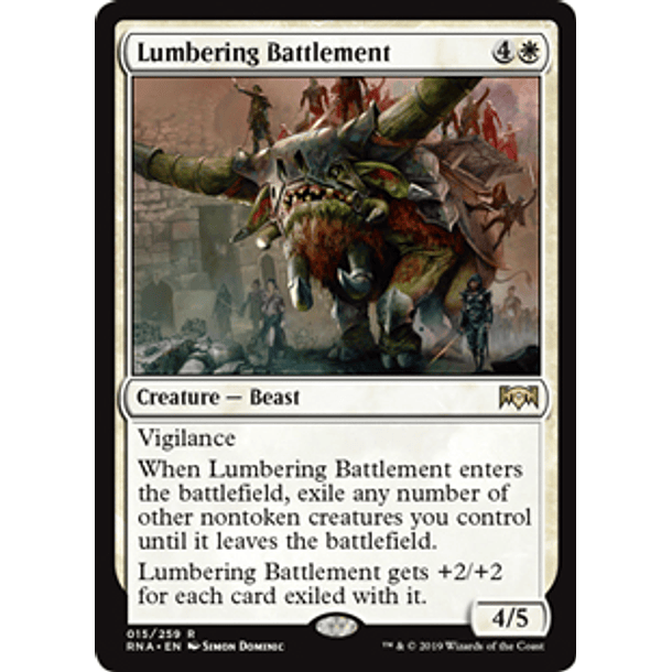 Lumbering Battlement - RNA - R 