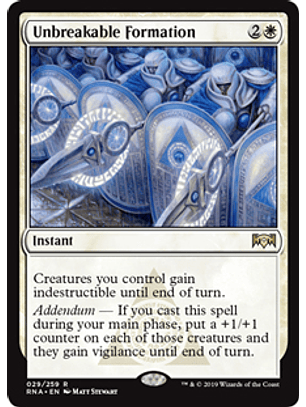 Unbreakable Formation - RNA - R 