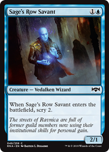 Sage's Row Savant - RNA - C 1
