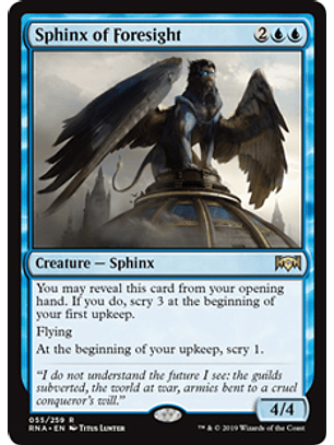 Sphinx of Foresight - RNA - R