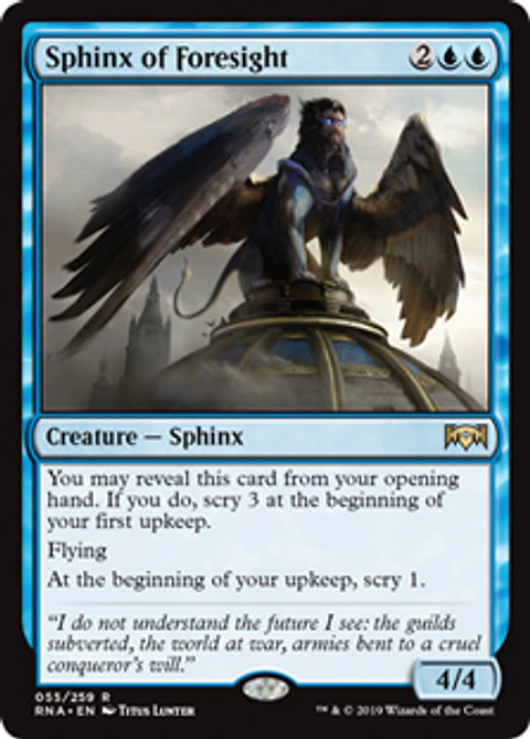 Sphinx of Foresight - RNA - R