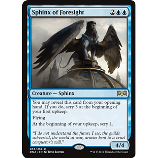 Sphinx of Foresight - RNA - R