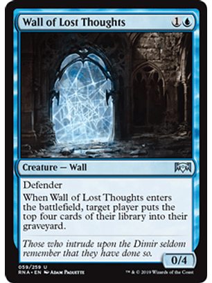 Wall of Lost Thoughts - RNA - U