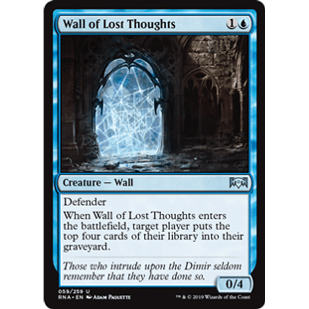 Wall of Lost Thoughts - RNA - U