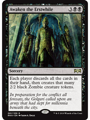 Awaken the Erstwhile - RNA - R