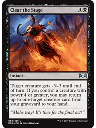 Clear the Stage - RNA - U