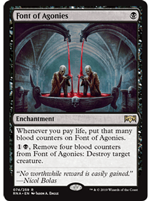 Font of Agonies - RNA - R