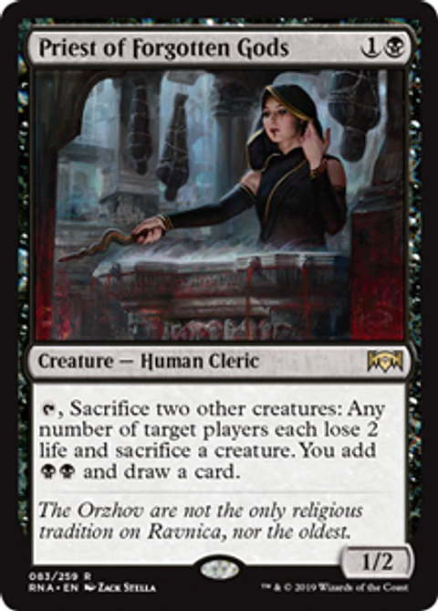 Priest of Forgotten Gods - RNA - R 