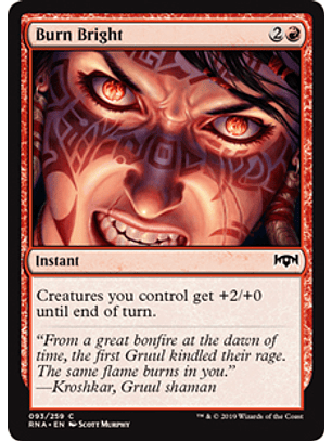 Burn Bright - RNA - C 