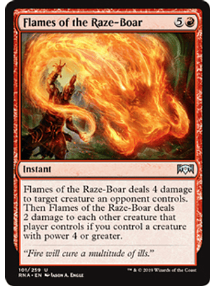 Flames of the Raze-Boar - RNA - U