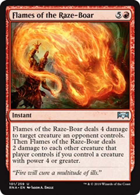Flames of the Raze-Boar - RNA - U