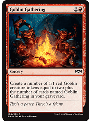 Goblin Gathering - RNA - C 