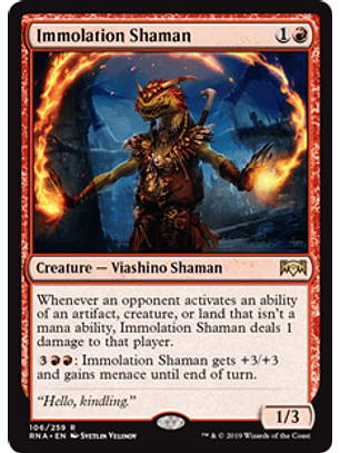 Immolation Shaman - RNA - R