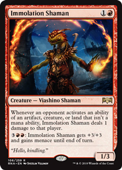 Immolation Shaman - RNA - R