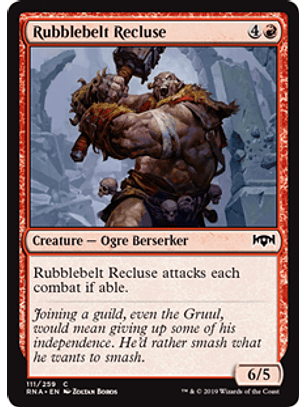 Rubblebelt Recluse - RNA - C