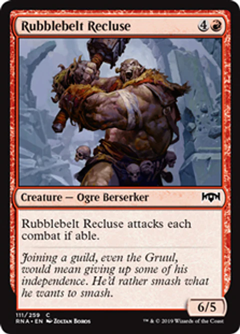 Rubblebelt Recluse - RNA - C