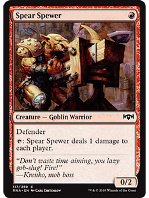 Spear Spewer - RNA - C 
