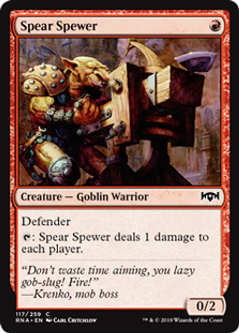 Spear Spewer - RNA - C 