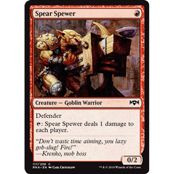 Spear Spewer - RNA - C 