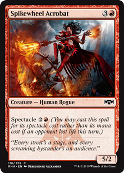 Spikewheel Acrobat - RNA - C 