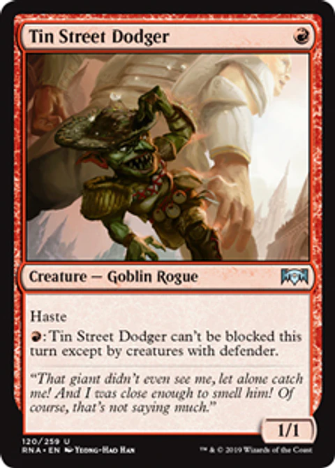 Tin Street Dodger - RNA - U
