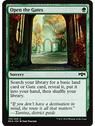 Open the Gates - RNA - C 