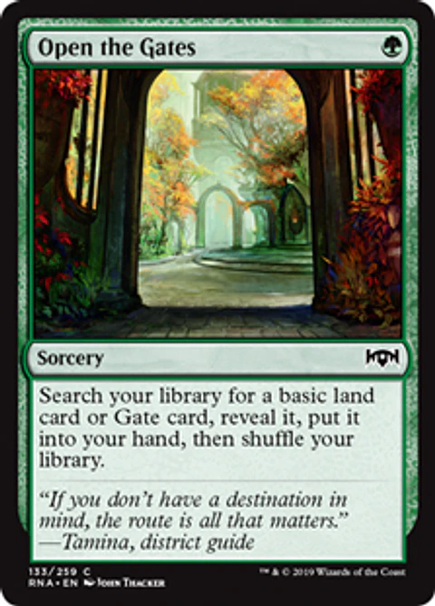 Open the Gates - RNA - C 