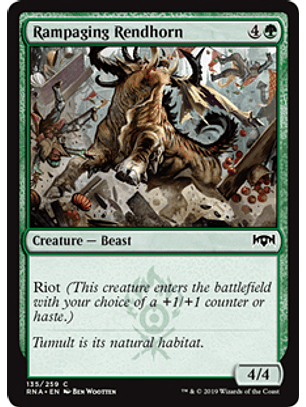 Rampaging Rendhorn - RNA - C