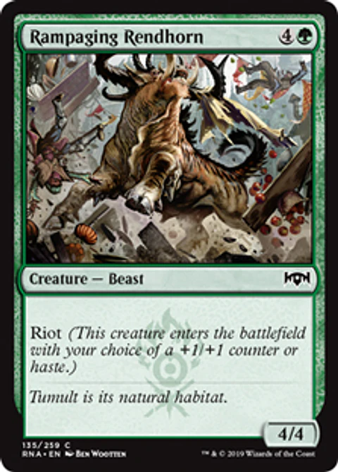 Rampaging Rendhorn - RNA - C