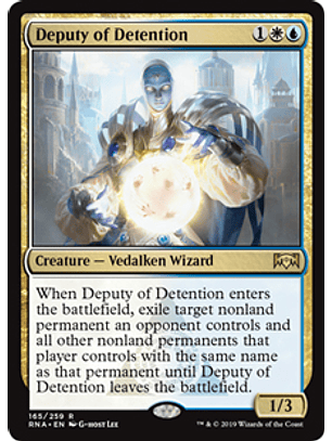 Deputy of Detention - RNA - R 