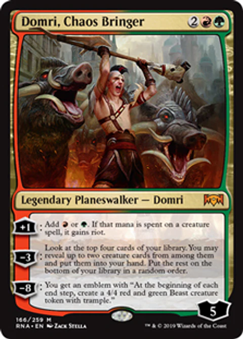 Domri, Chaos Bringer - RNA - M 