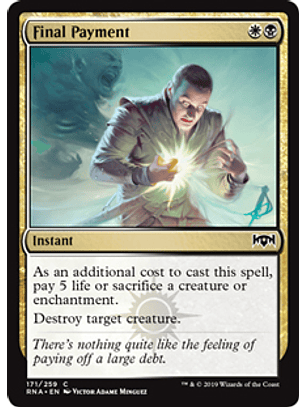 Final Payment - RNA - C 