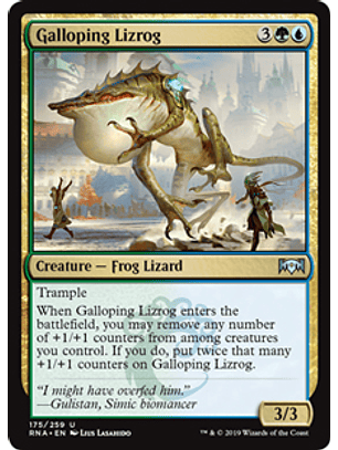 Galloping Lizrog - RNA - U 