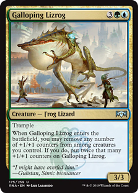 Galloping Lizrog - RNA - U 
