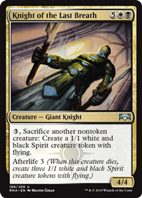 Knight of the Last Breath - RNA - U 