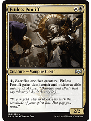 Pitiless Pontiff - RNA - U 